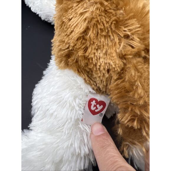 Ty Classic 14" YODELER St. Bernard Dog Soft Plush 2010 Floppy Puppy - Picture 5 of 7